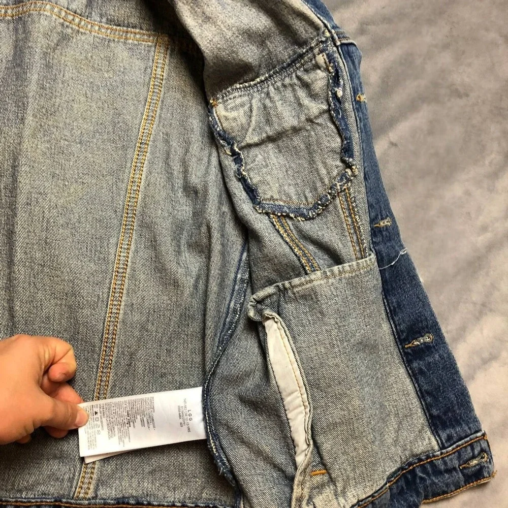 Levi's Type 3 Trucker Denim Jacket Boys Large‎ Blue Medium Wash
